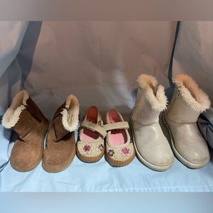 stride rite lot 5,6,8 boots & mary jane shoe